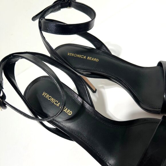 Veronica Beard Womens Sz 7.5 Darcelle Ankle Strap Sandal - Picture 12 of 14